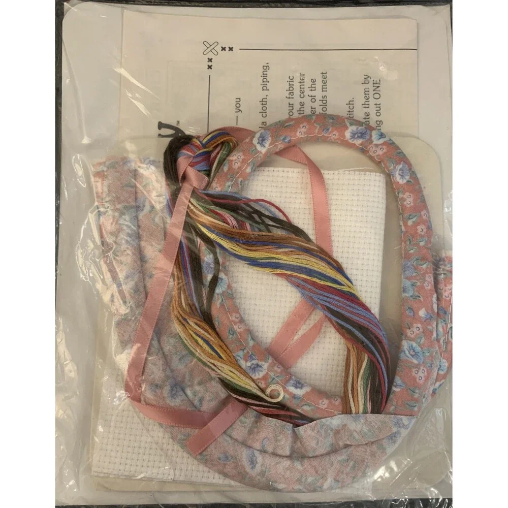 Counted Cross Stitch Kit Prancing Pony 6 x 6 Carousel Horse Dimensions 1991 NEW - Picture 2 of 2
